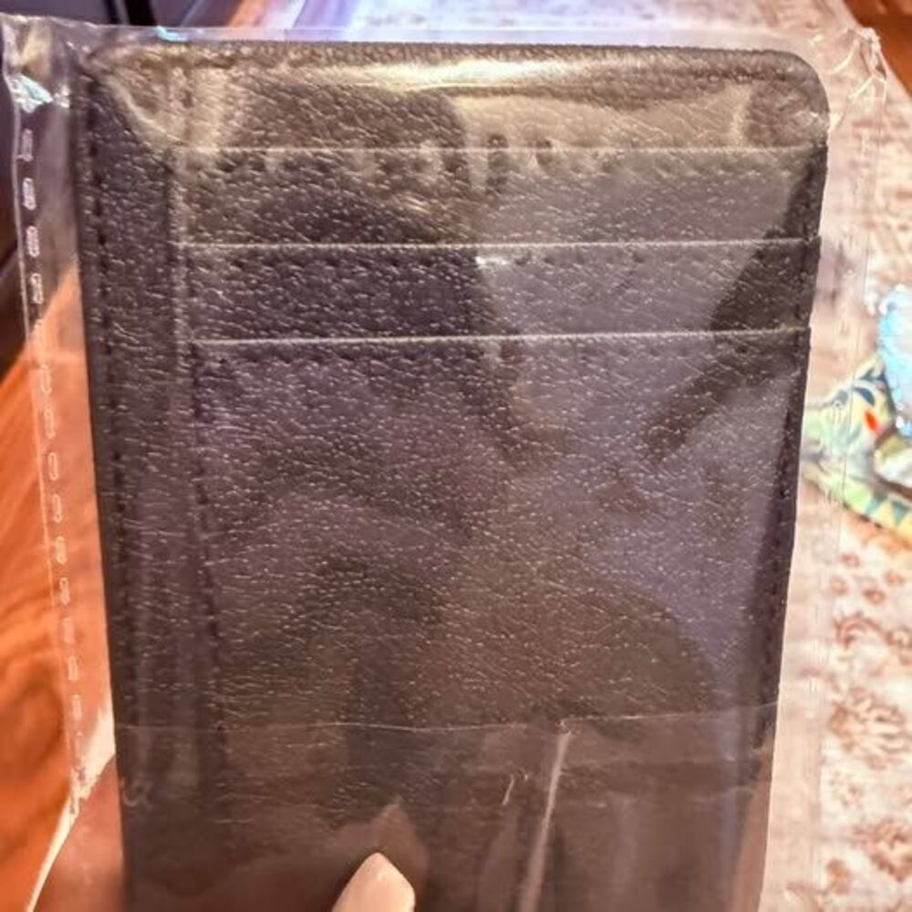 Slim wallet credit card holder